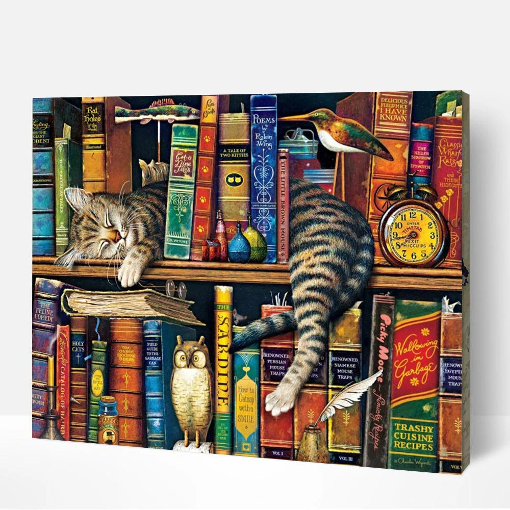 Personality Photo Customized DIY Painting by Numbers Picture Drawing Acrylic for Adult Frameless Paint by Numbers 40x50cm