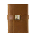 AIGUONIU Vintage A5 Password Book with Planner Hardcover Handmade Creative Leather Cover Retro Notepad Sketchbook Cowhide Diary