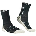 Customized Flocking Adhesive Anti slip Football Socks for Men's Anti slip Towel Bottom Sweat Absorbing Basketball Sports Socks