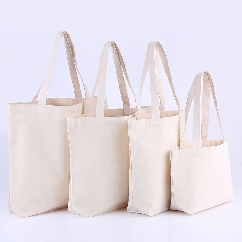 Promotional Custom Logo Printed Organic Calico Cotton Canvas Tote Bag