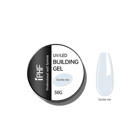 IPHF Hot Selling Nail Gel Solid Building 50g Non-Sticky Solid Building Hard Gel for Long-Lasting Nail Extension Gel