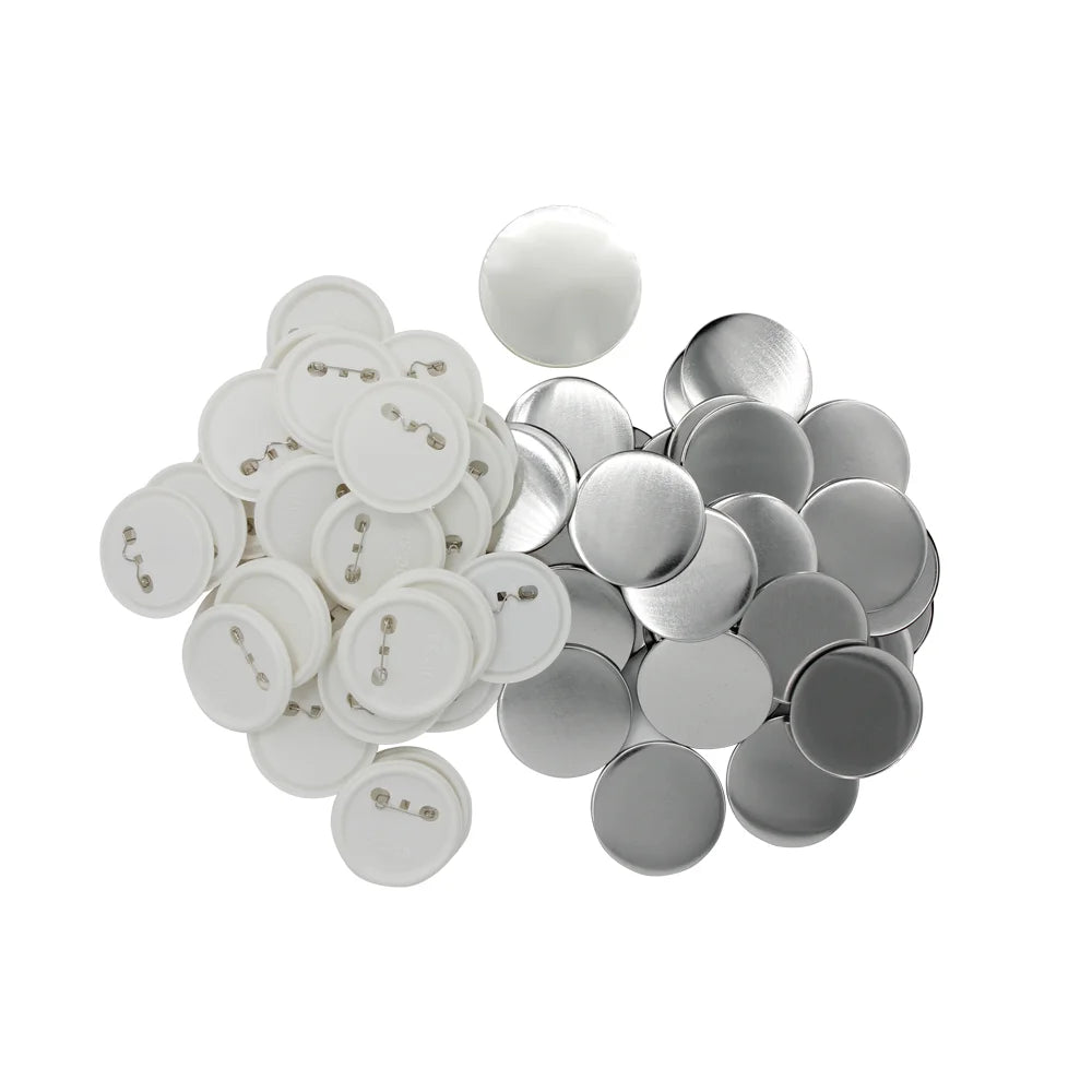 56mm 2.2in Round Button Badge Parts Pin Back Supplies for Button Maker Machine