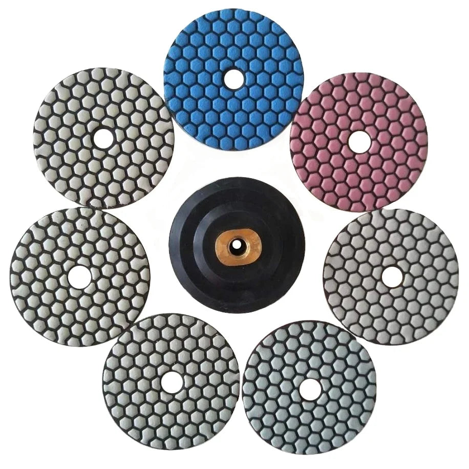 Hot sale A Grade diamond polishing pads flexible fast polishing disc for granite manufacturer wholesale stone polishing tools