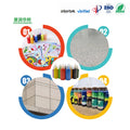 Color Fine River Sand Wall Decoration Solid 40-60 Mesh Natural Sand Wear Resistant Dyeing