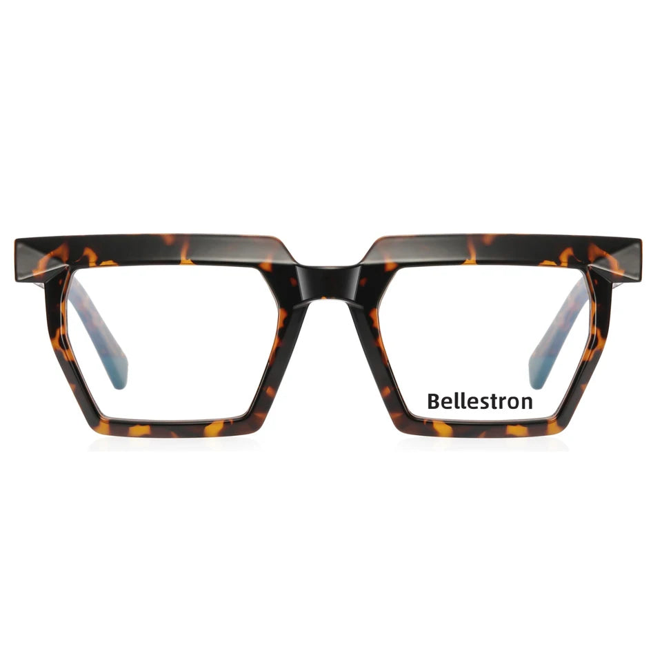 Fashion TR Eyeglasses Trendy Colorful New Ladies Men Eyeglasses Square Thick Optical Frames