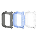 ShanHai TPU Anti-dust Case for Huami Amazfit GTS2mini POP Watch Half-pack Case Transparent Protective Soft Case