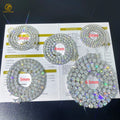 Moissanite Iced Out Chain Factory Price 925 Sterling Silver Men 2mm 3mm 4mm 5mm 6.5mm D Color Moissanite Tennis Chain