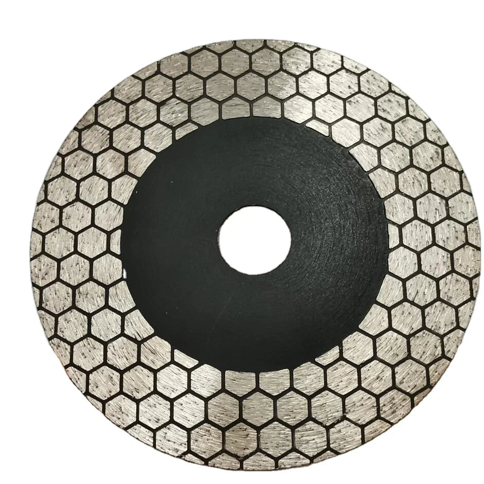 Tile Diamond Saw Blade Dual-Purpose Diamond Cutting DiscAngel Grinder Blade Arbor 7/8"-5/8" for Cutting Grinding Ceramic Tiles