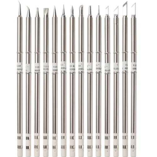 Handif Factory Price Thermostatic T12-K/KU/IL/JL02 Series Copper Soldering Iron Tip Lead-Free Welding Tools