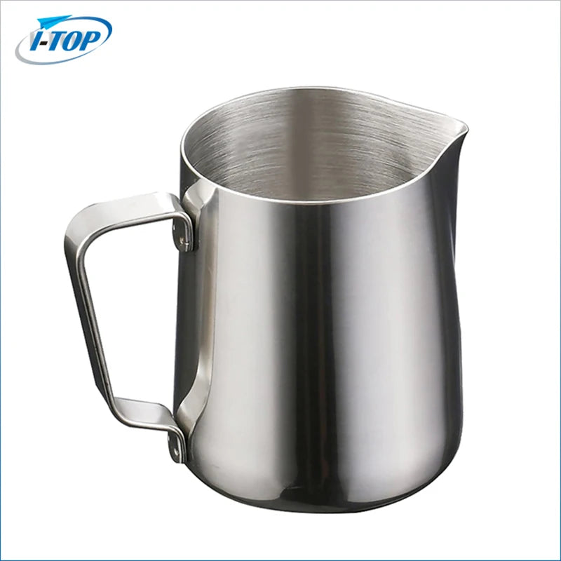 12 OZ 20 OZ Stainless Steel Coffee Milk Frothing Pitcher 600ML Barista Cappuccino Latte Art Milk Jug Milk Frothing Pitcher