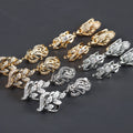 GUFEATHER M950 4pcs/lot Leaf Shape 18K Gold Plated Diy Earrings Hooks in Bag for Women Jewelry Making Accessories
