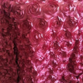 Three-dimensional Rose Hotel Wedding Petals in a Variety of Colors Rosette Table Cloth