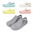 Custom Logo 2022 Summer Stylish Female Flat Shoes Slip-On Outdoor EVA Slippers Beach Slides Simple Flat Sandals for Women Spring