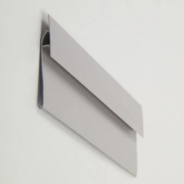 Customized Plastic Extrusion Pvc Shelf Strip for Supermarket Shelves