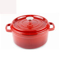 Dutch Oven Cookbook for Cookware Indoor Outdoor Stovetop Induction Safe Enamel Pot With Lid Small Cast Iron