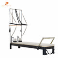 Studio Pilates Reformer Machine Half Tower Aluminum with Half Tower Trapeze Pilates Reformer