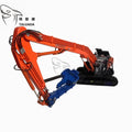 TALUADA Alloy 1:50 Scale Model Pile Driver ZAXIS350-6 TMC Excavator Model Toy