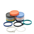 70mm 86mm Neck Size New Colorful Mason Can Plastic sealed Lid Wide Mouth Beverage Mason Cap