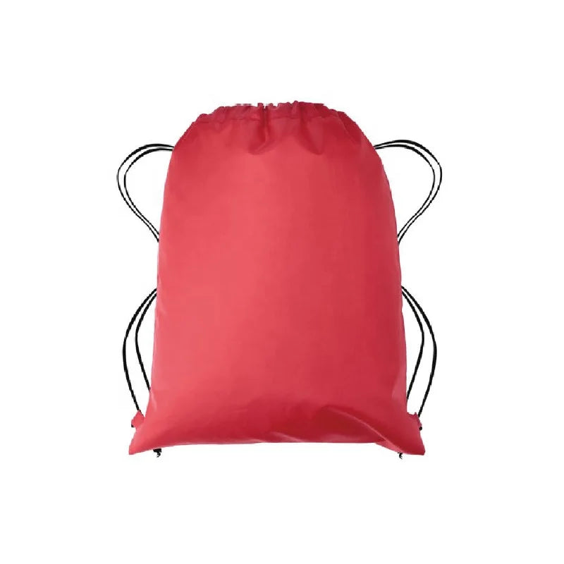 2023 Wholesale Hot Sell Cheap Custom 210D Polyester Drawstring Backpack Bag