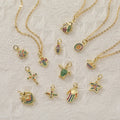 MIENTER Wholesale Charm Men Pendant Necklace Jewelry Luxury Crystal Stone Heart Turtle Handmade Necklaces for Women