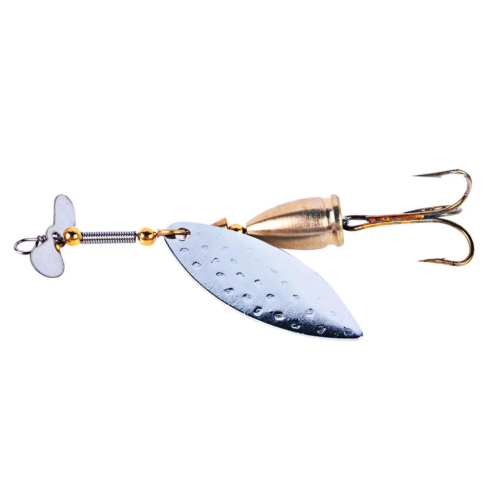 Wholesale SP107 9cm 11.3g Metal Spinner Baits Spoon Fishing Lures