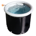 Hi-q 130 Gallon 440L Cold Pod Ice Bath Inflatable Portable Foldablepvc Professional Cold Round Cold Plunge Barrel for Athletes