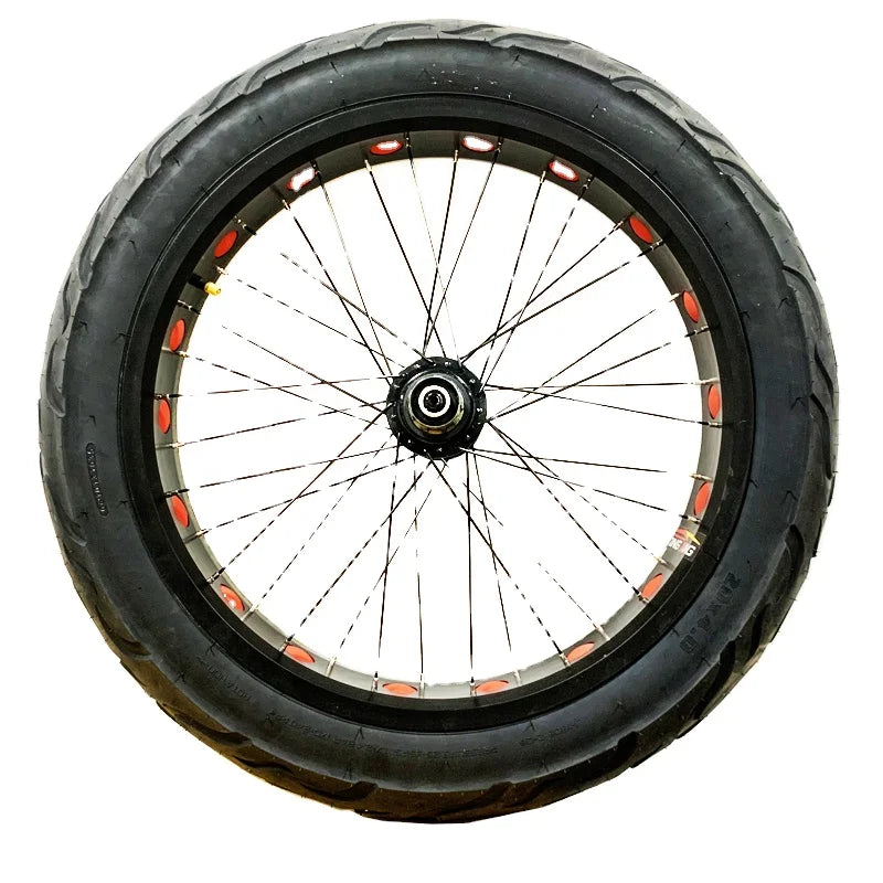 Sealed Bearings Hollow Factory Fat E BIKE Snow Bike Wheel Set with Tire
