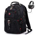 Multifunctional Durable Water Resistant 15-17 Inch Laptop Backpack Travel Bag College USB Charging Port Bookbag