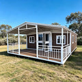 Luxury Mobile Prefab Modular Home 2 3 Bedroom Portable Prefabricated Tiny Home 20ft 40ft Expandable Container House