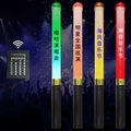 Annual Party Light Stick with 15 Color LED Flashing DMX Remote Control for Graduation & Ramadan OEM Party Supplier