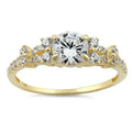 Rainbowking Bague or S925 Sterling Silver Luxury Diamond Quality Engagement Ring Women Girl Luxury