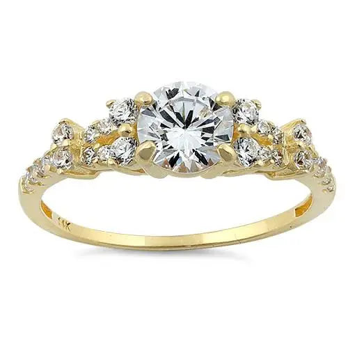 Rainbowking Bague or S925 Sterling Silver Luxury Diamond Quality Engagement Ring Women Girl Luxury