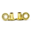Factory Direct Sales Brass Eyelet Rivet Custom Size for Leather Belt Shoes Hollow Eyelet Hollow Rivet