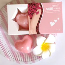 Active Enzyme Peach Handmade Solid Herbal Medicated Bar Soap Whitening for Private Parts & Face/Body Cleaning All Skin Types