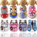 Polyester Dog Vest Eco-Friendly Pet Apparel Accessories Breathable All Seasons Housecoat Novelty XS/S/M/L/XL/XXL Sizes