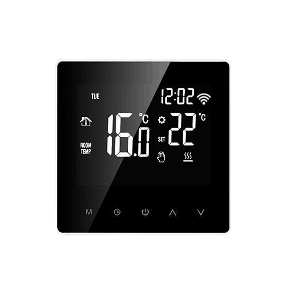 Electrical Wireless Thermostat Touch Screen Temperature Controller With Smart Home Programmable Electric Underfloor Heating