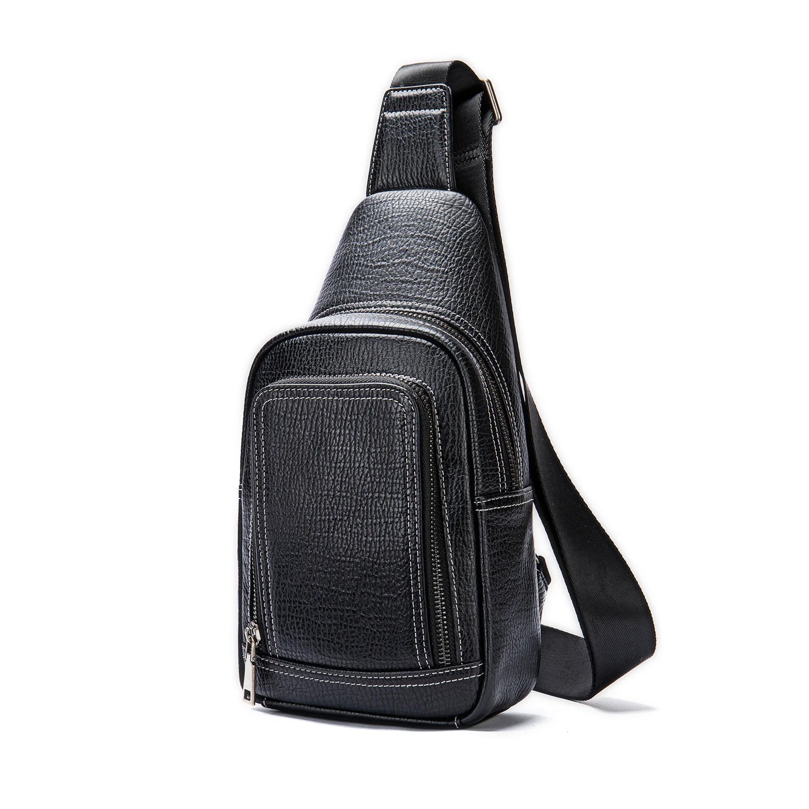 2023 New Design  Men  Leisure  Luxury Vintage Large Capacity Crossbody Chest Bag