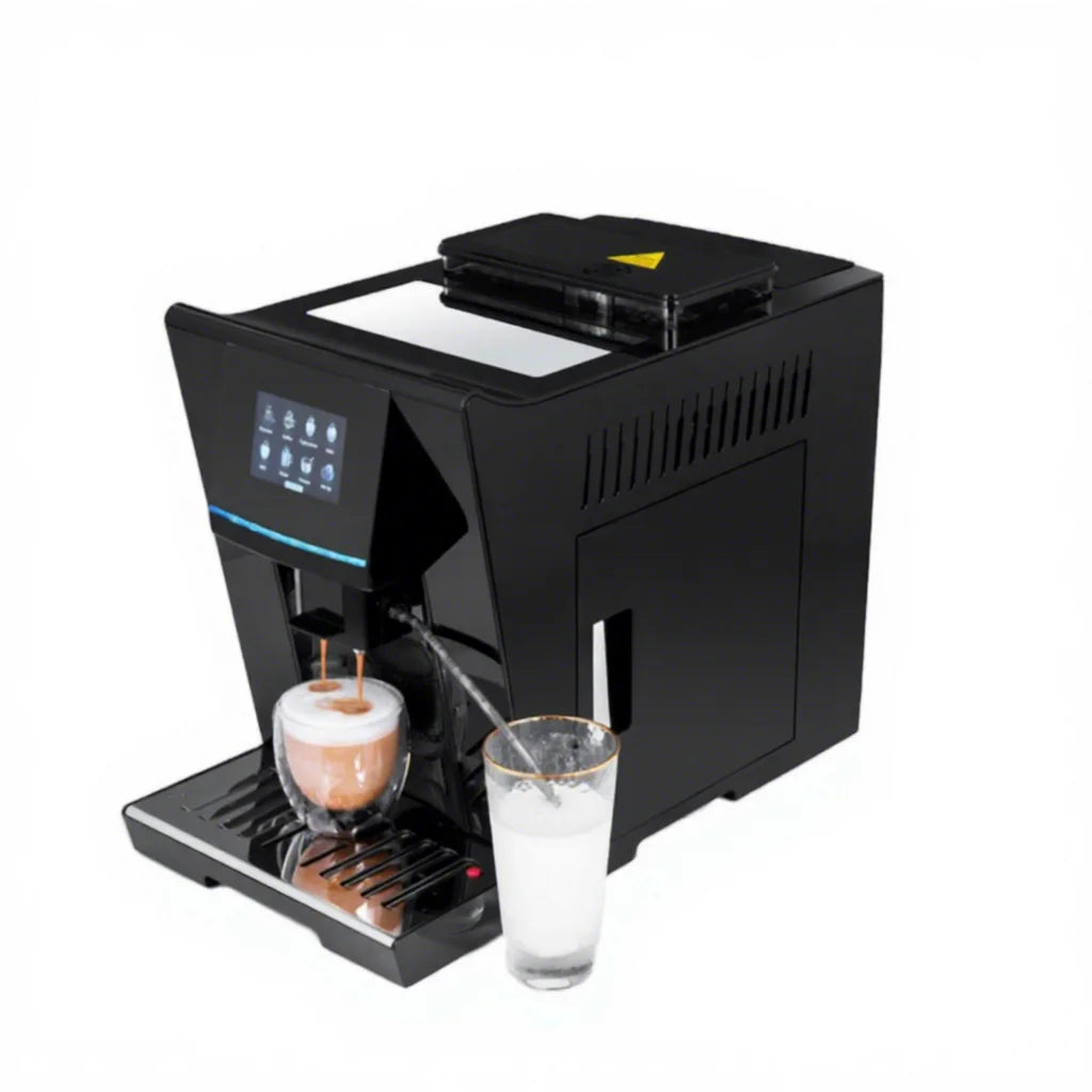 One Touch Cappuccino Double Boilers Bean to Cup Coffee Vending Machine