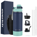 Keep Hot and Cold Double Walled 32Oz Water Bottle Stainless Steel Triple Wall Vacuum Insulated Wide Mouth Bottle with Leakproof