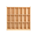 Wooden Preschool Furniture School Bag Cabinet Montessori Kids Wooden Furniture Wooden School Bag Cabinet for Nursery