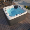 Double whirlpool Bathtubs Acrylic Massage Bathtub for Sale Cheap Outdoor Jacuzzis Spa 6 Person Plug and Play Balboa Hot Tub