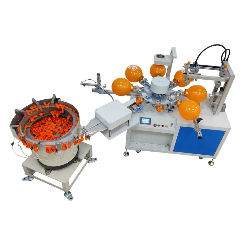 Full Automatic Automatic Screen Printing Machine for Latex Balloon Printer Serigrafia De Globo