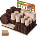 300pieces Hardwood Floor Protector Felt Pad Self Adhesive Furniture Felt Pad for Furniture Feet Chair Leg