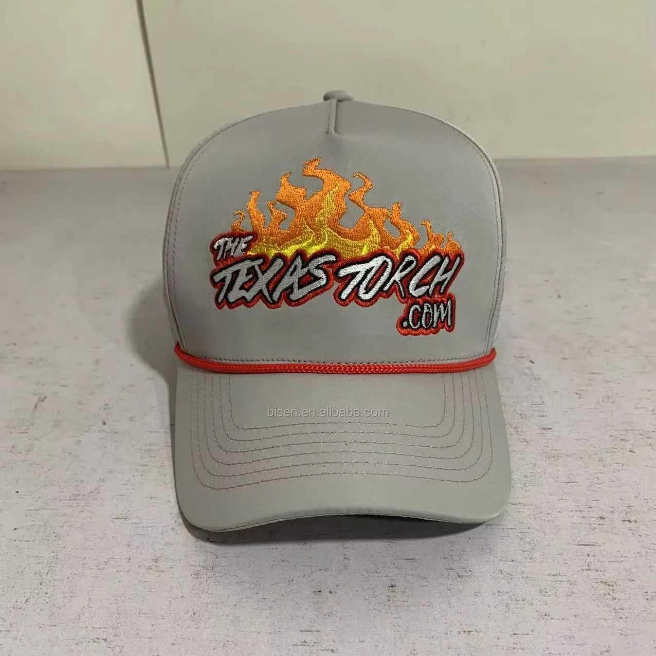 5 Panel a Frame Hat Custom Quality Striped Waterproof Polyester Sport Golf Hat Laser Cut Perforated Gorras Baseball Cap