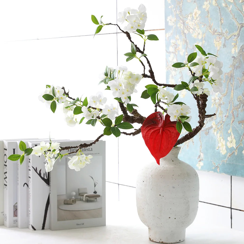 Vv328 Wholesale New Design Artificial Flowers Artificial Dried Branches Silk Flowers Wedding Living Room Coffee Mall Decoration