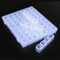 R-SN05/11 56 Gird Diamond Painting Storage Organizer Nail Drill Container Beads Storage Box