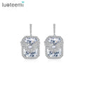 LUOTEEMI Big Jewellery Earing Zirconia Designer New Elegant Fashion 2026 for Woman Earring Butterfly
