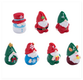 Collectible fairy Garden USA  Red Green Easter Xmas Gnome Figure Mini Resin Christmas Ornament Santa Claus Snowman House Kid Toy