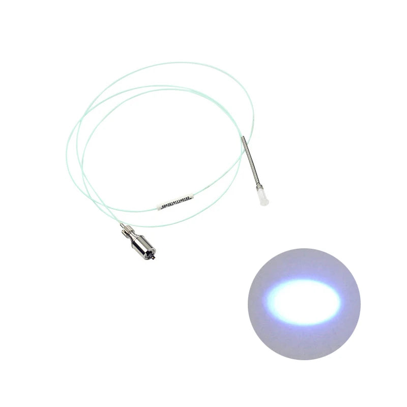 High Power 600mW UV 405nm 105um Fiber Laser Diode Module Head New Condition for UV Exposure PCB LDI