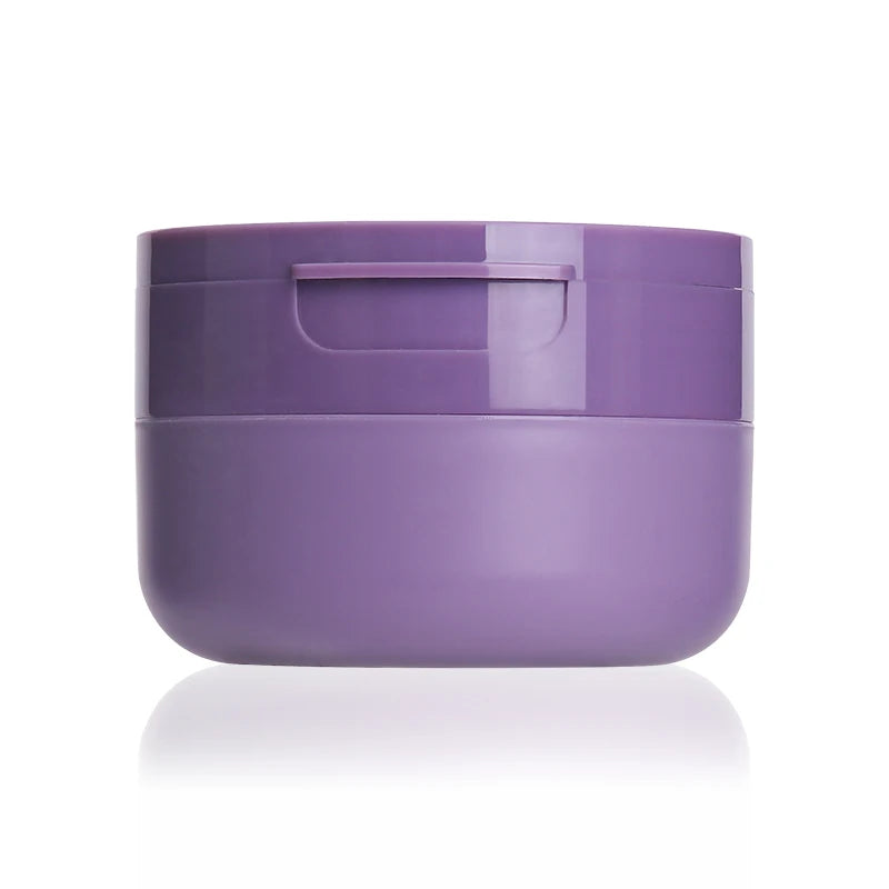 Custom 90ml 3OZ Empty Plastic Cleansing Balm Jar With Flip Top Lids Cosmetic Jars Skin Care Packaging